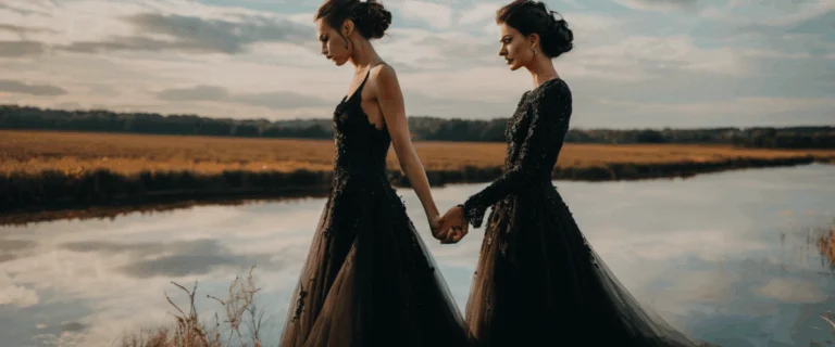 Robe de mariage noire : l’élégance rebelle qui bouscule les traditions